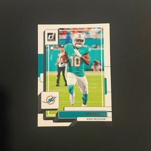 Tyreek Hill: Miami Dolphins, Wide Receiver 2022 Panini Donruss Football #271